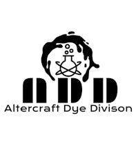 a black and white logo with the words altercraft dye division